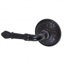 Fusion V-BD-S9-0-ORB-L - Venetian Lever with Venice  Rose Privacy Set in Oil Rubbed Bronze - Left