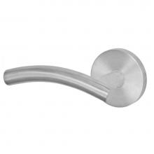 Fusion D-SB-A2-E-BSS-L - 2070 - Stainless Steel Lever with Contemporary Rose Dummy Single in Brushed Stainless Steel -