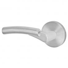 Fusion D-SH-A2-E-BSS-L - 3030 - Stainless Steel Lever with Contemporary Rose Dummy Single in Brushed Stainless Steel -