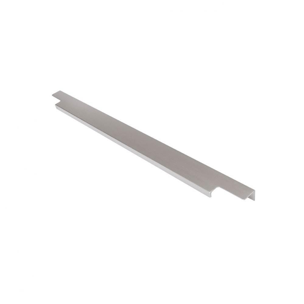 Austere Collection Aluminum Handle 15'' Aluminum Finish (2 Pack)