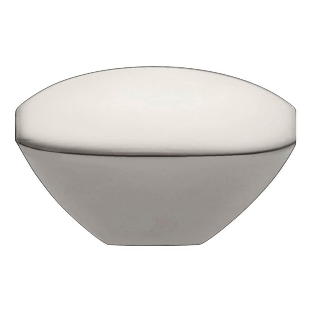 Wisteria Collection Knob 1-3/4'' X 3/4'' Polished Nickel Finish