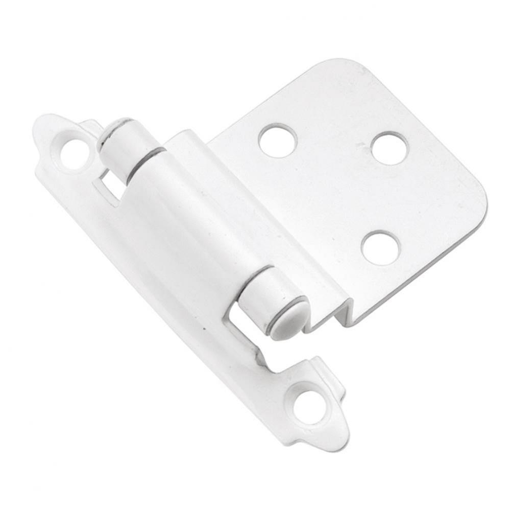 Hinge 3/8 Inch Inset Surface Face Frame Self-Close (2 Pack)