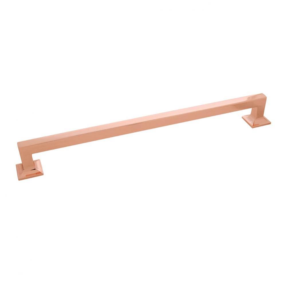 Studio Collection Pull 12'' C/C Polished Copper Finish