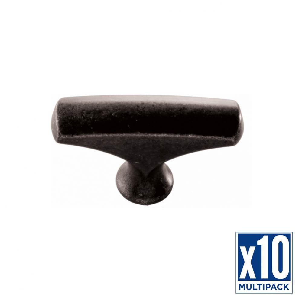 Knob 1-3/4 Inch x 1/2 Inch (10 Pack)