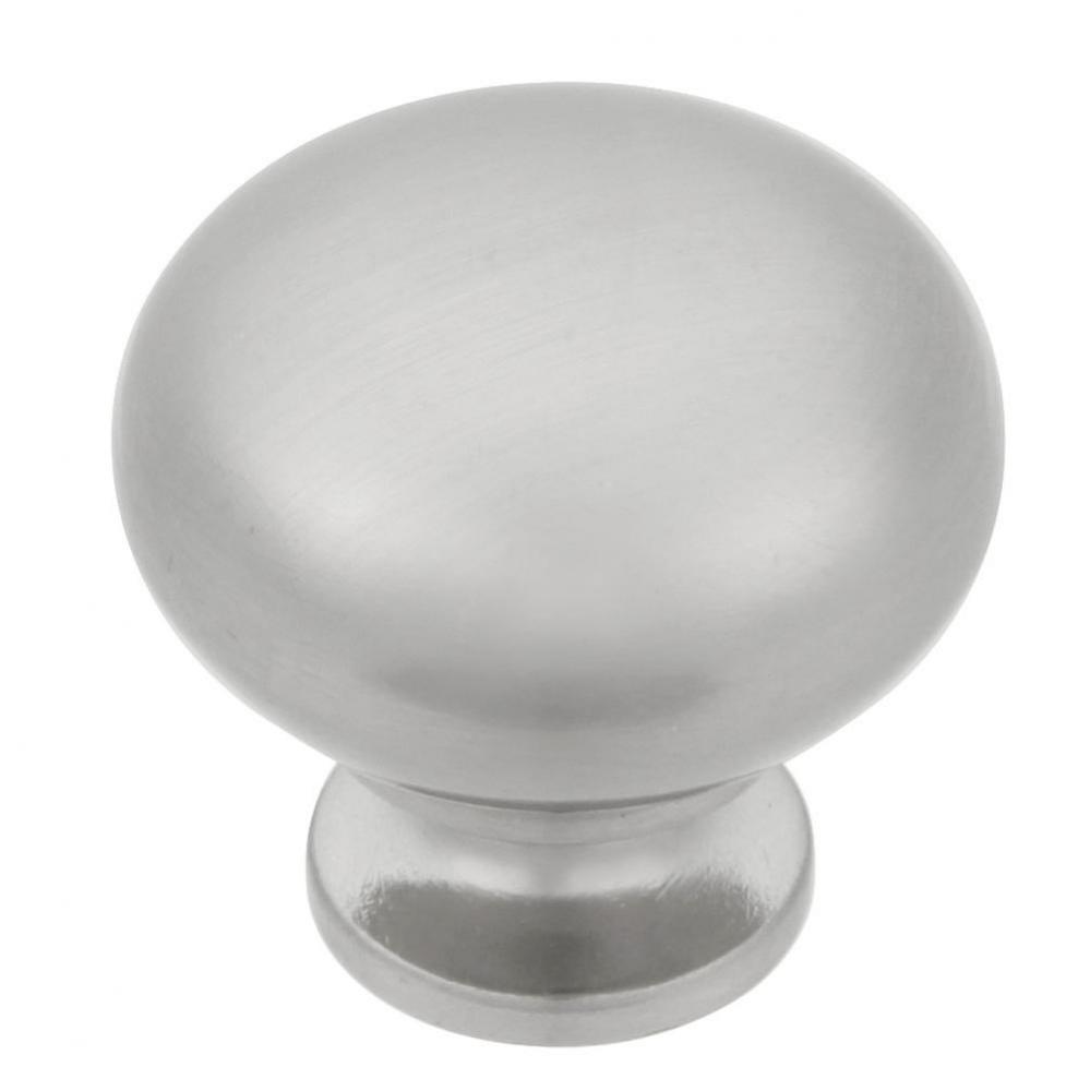1-1/4 In. Satin Nickel Cabinet Knob