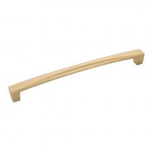 Hickory Hardware H076133-FUB - Crest Collection Pull 192mm C/C Flat Ultra Brass Finish