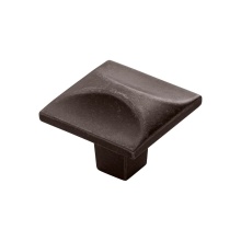 Hickory Hardware H076127-BNV - Knob, 1-1/4'' Sq.