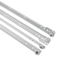 Hickory Hardware P1700/22-W - Drawer Slide Bottom Mount 3/4 Extension 22 Inch