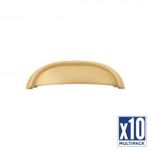 Hickory Hardware P2144-BGB-10B - Cup Pull 3 Inch and 3-3/4 Inch (96mm) Center to Center (10 Pack)