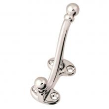 Hickory Hardware P25029-CH - Hooks Collection Coat Hook Double 5/8'' C/C Chrome Finish