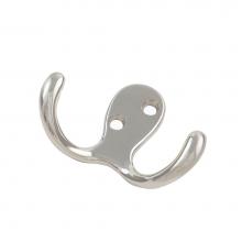 Hickory Hardware P27115-SC - Utility Hook Double 5/8 Inch Center to Center