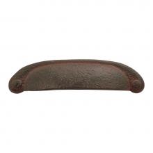 Hickory Hardware P3004-RI - Cup Pull 3 Inch and 3-3/4 Inch (96mm) Center to Center