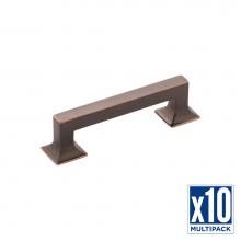 Hickory Hardware P3011-OBH-10B - Pull 3-3/4 Inch (96mm) Center to Center (10 Pack)