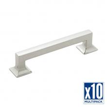 Hickory Hardware P3012-SN-10B - Pull 5-1/16 Inch (128mm) Center to Center (10 Pack)