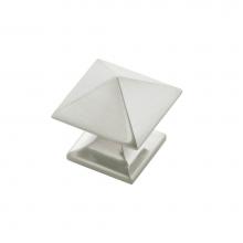 Hickory Hardware P3014-SN - Knob 1 Inch Square