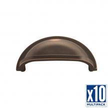 Hickory Hardware P3055-OBH-5B - Cup Pull 3 Inch Center to Center (5 Pack)