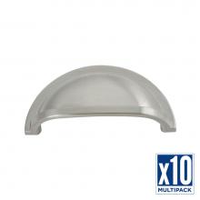 Hickory Hardware P3055-SS-10B - Cup Pull 3 Inch Center to Center (10 Pack)