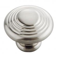 Hickory Hardware P3103-SN - Deco Collection Knob 1-1/4'' Diameter Satin Nickel Finish