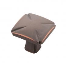 Hickory Hardware P3230-OBH - Knob 1-3/16 Inch Square
