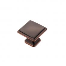 Hickory Hardware P3240-OBH - Knob 1-1/4 Inch Square