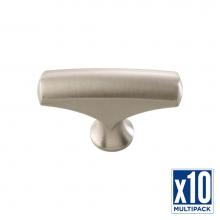 Hickory Hardware P3372-SS-10B - Knob 1-3/4 Inch x 1/2 Inch (10 Pack)