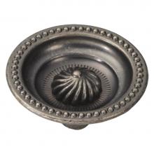 Hickory Hardware P3460-BNV - Roma Collection Knob 1-1/2'' Diameter Black Nickel Vibed Finish