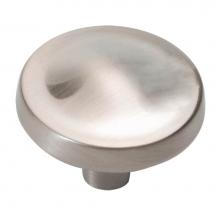 Hickory Hardware P3594-SN - Arc Collection Knob 1-1/4'' Diameter Satin Nickel Finish