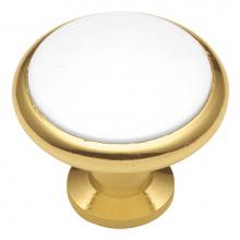Hickory Hardware P427-W - Knob 1-5/16 Inch Diameter