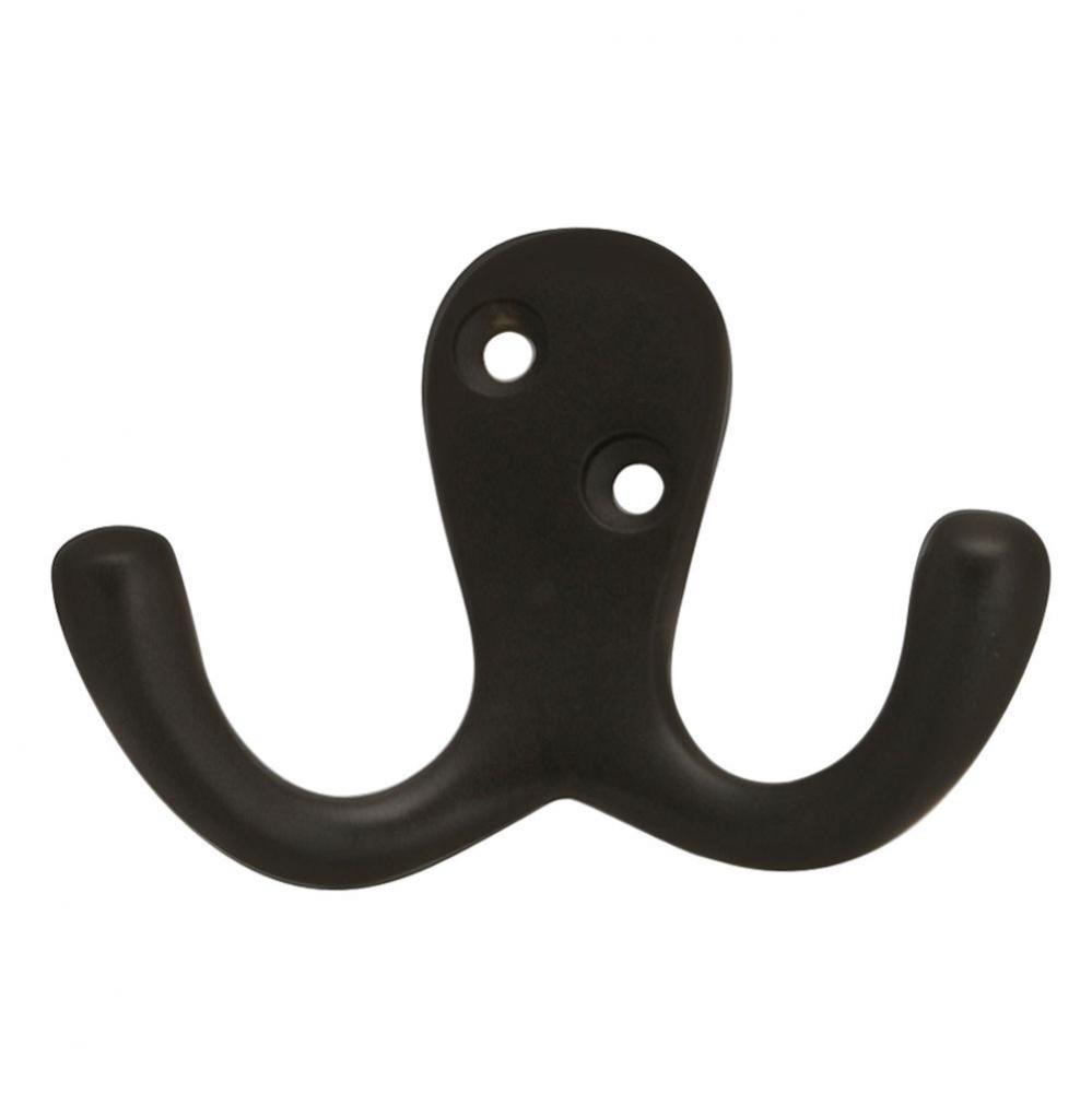 Utility Hook, Double, 1/2'' C/C