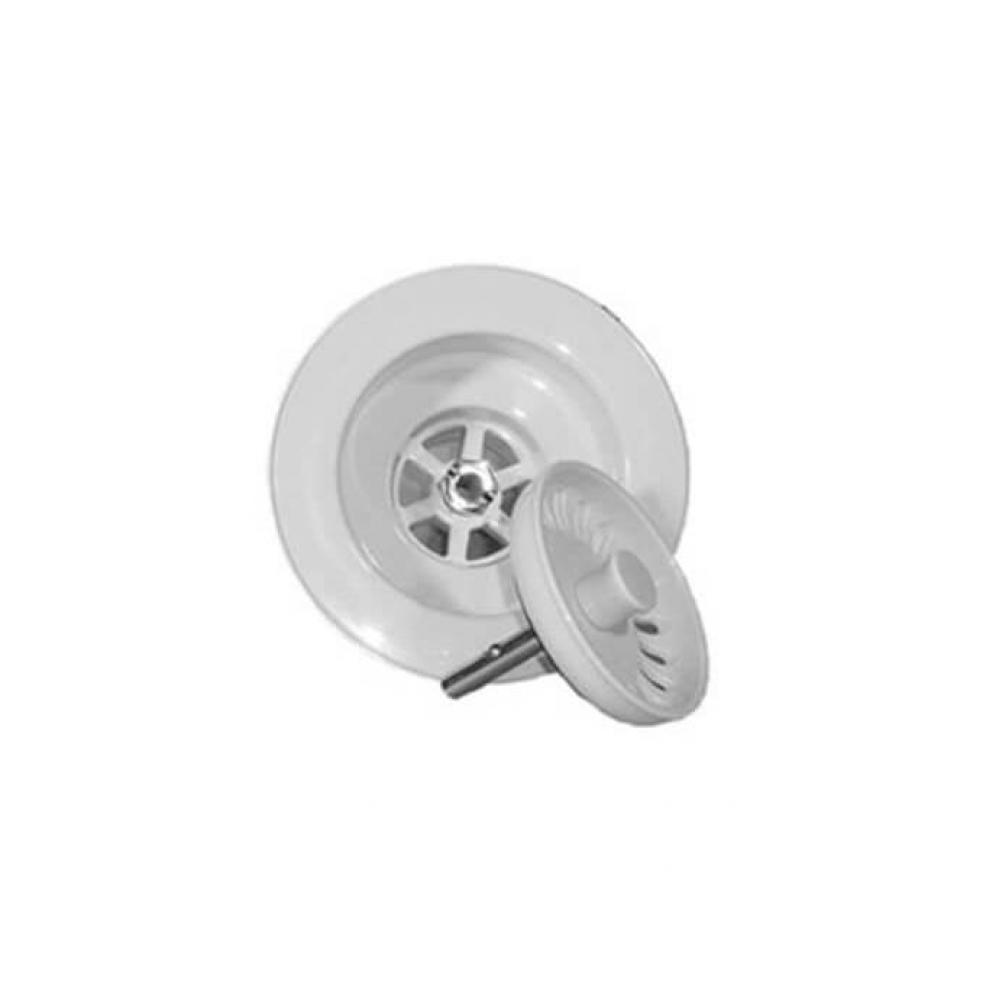 Plastic Molded 3-1/2'' Basket Strainer