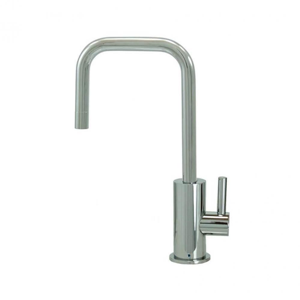 Point-of-Use Drinking Faucet with Contemporary Round Body and Handle (90 degree Spout)