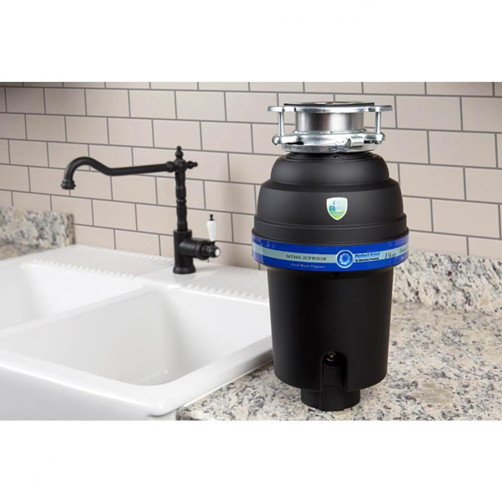 5/8 HP Heavy Duty Disposer, 3-Bolt Mount