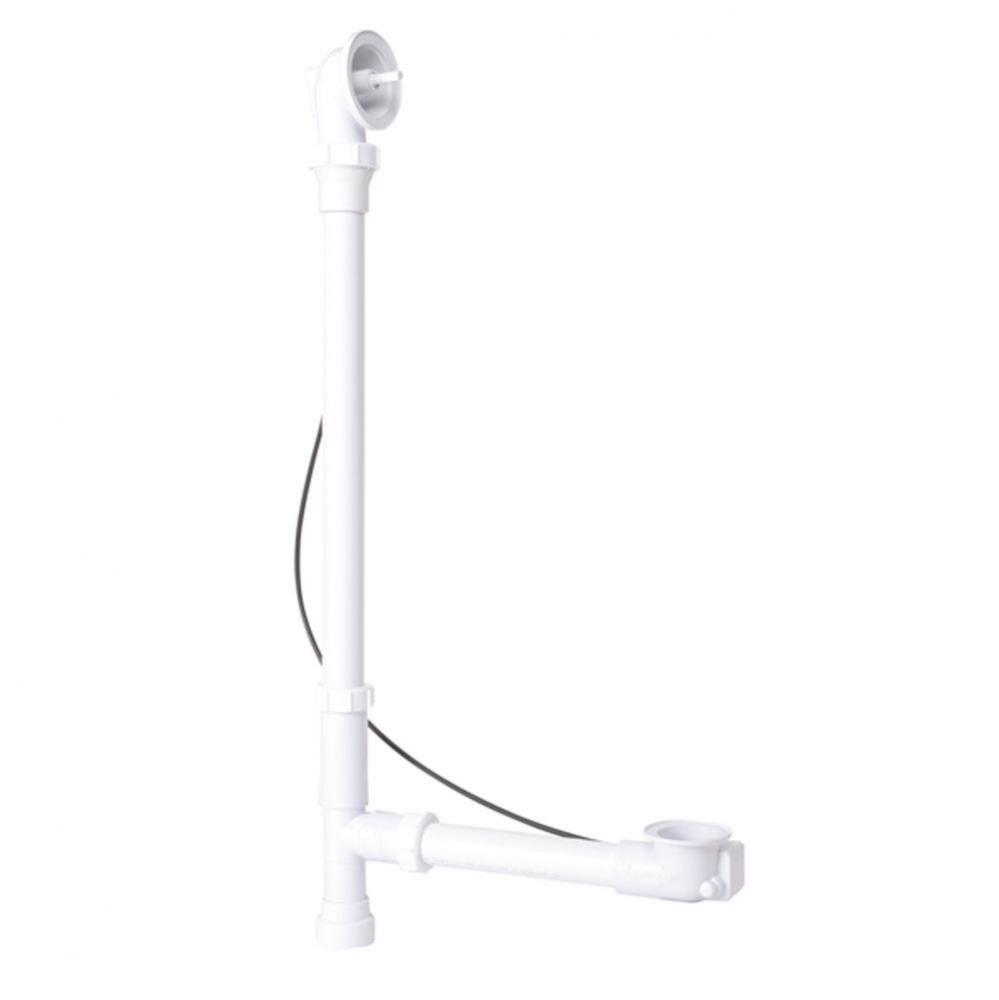 Schedule 20 1-1/2'' Tubular ABS Cable Operated Bath Waste & Overflow with Patented F