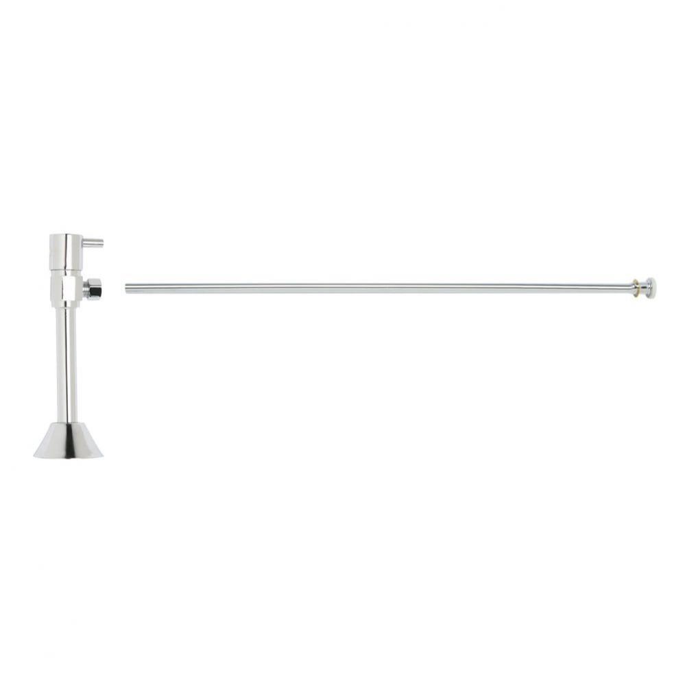 Toilet Supply Kit - Contemporary Lever Handle with 1/4 Turn Ceramic Disc Cartridge Valve (MT516L-N