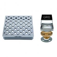 Mountain Plumbing MT526P/ULB - Basket Weave 45 Shower Drain Grid Assy.