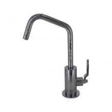 Mountain Plumbing MT1823-NLIH/CPB - Point-of-Use Drinking Faucet with Contemporary Round Body & Industrial Lever Handle (120°