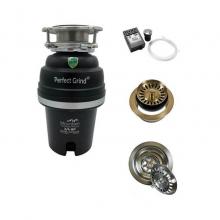 Mountain Plumbing MTSINK2/BRN - Disposer/Flange Kit for Double Bowl