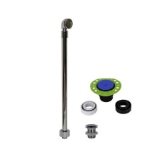 Mountain Plumbing BDEXP3-DS/CHBRZ - Exposed Overflow Drain with Swivel Neck, Detached EZ-Click Drain, & Tub Docking Station