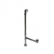 Mountain Plumbing BDEXP1-VA/CPB - Exposed Bottom Outlet Bath Waste & Overflow with Swivel Neck & EZ-Click™ Drain (Extended