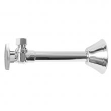Mountain Plumbing MT316-NL/CPB - Brass Oval Handle with 1/4 Turn Ball Valve - Lead Free - Angle Sweat