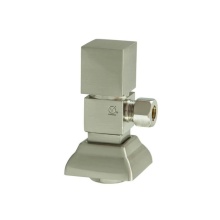 Mountain Plumbing MT5004-NL/FG - Contemporary Square Handle with 1/4 Turn Ceramic Disc Cartridge Valve - Lead Free - Angle (1/2 Inc