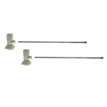 Mountain Plumbing MT5931-NL/CHBRZ - Lavatory Supply Kit - Contemporary Square Handle with 1/4 Turn Ceramic Disc Cartridge Valve (MT500