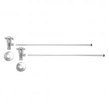 Mountain Plumbing MT4930X-NL/ULB - Lavatory Supply Kit - Brass Cross Handle with 1/4 Turn Ceramic Disc Cartridge Valve (MT4003X-NL) -