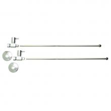 Mountain Plumbing MT5121L-NL/ULB - Lavatory Supply Kit - Contemporary Lever Handle with 1/4 Turn Ceramic Disc Cartridge Valve (MT5120