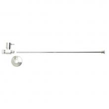 Mountain Plumbing MT5122L-NL/CPB - Toilet Supply Kit - Contemporary Lever Handle with 1/4 Turn Ceramic Disc Cartridge Valve (MT5120L-