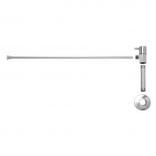 Mountain Plumbing MT5800L-NL/CPB - Toilet Supply Kit - Contemporary Lever Handle with 1/4 Turn Ceramic Disc Cartridge Valve (MT5001L-