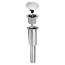 Mountain Plumbing MT745-2/BRN - Dome Style Round Lavatory Drain - without Overflow & EZ-CLICK Soft Touch Dome