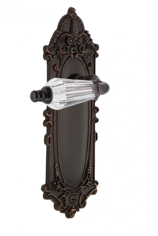 Nostalgic Warehouse Victorian Plate Privacy Parlor Lever in Timeless Bronze