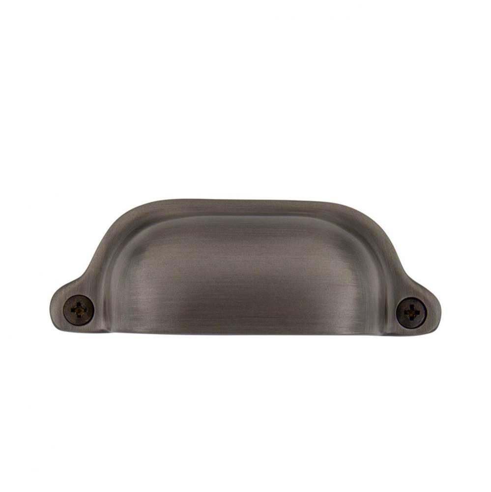 Nostalgic Warehouse Cup Pull Farm Medium in Antique Pewter