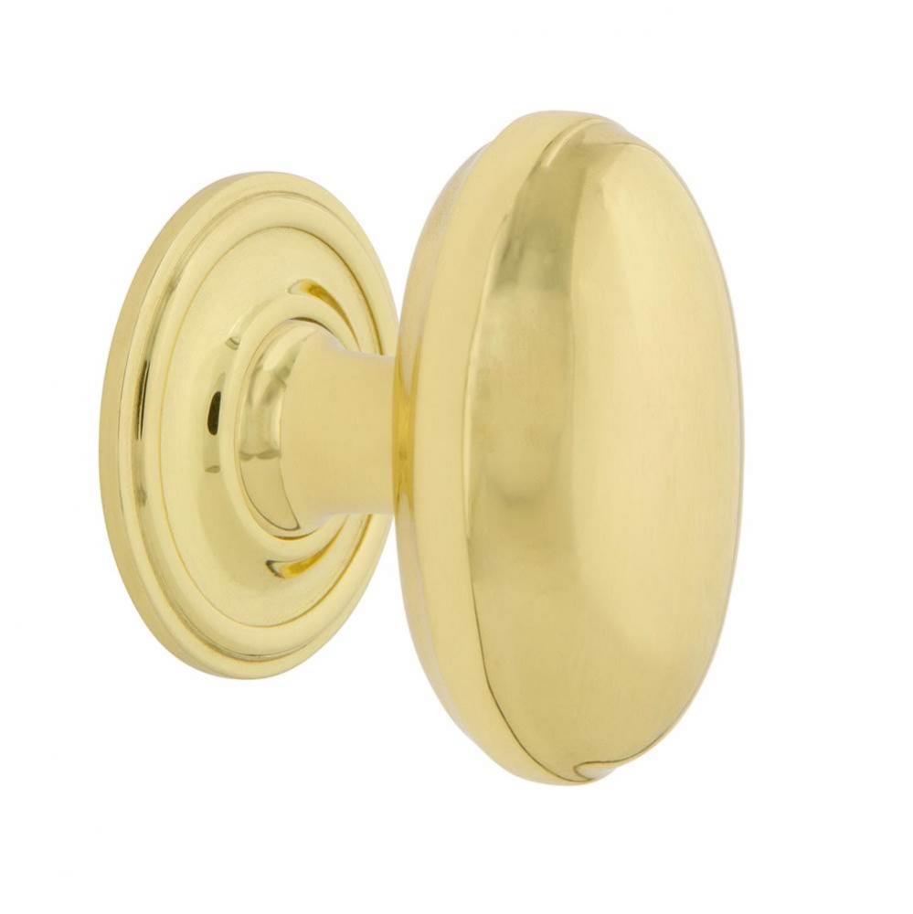 Nostalgic Warehouse Homestead Brass 1 3/4'' Cabinet Knob with Classic Rose in Unlacquere